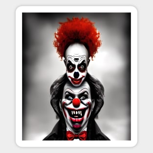 Clowns Sticker